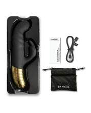 Load image into Gallery viewer, Dorcel G-Stormer Rabbit Thrusting Vibrator - Black/Gold