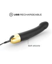 Load image into Gallery viewer, Dorcel Real Vibration M 8.6" Rechargeable Vibrator 2.0 - Black/Gold