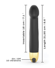Load image into Gallery viewer, Dorcel Real Vibration M 8.6" Rechargeable Vibrator 2.0 - Black/Gold