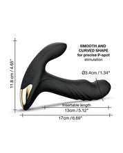 Load image into Gallery viewer, Dorcel Multi P-Joy Prostate Massager - Black