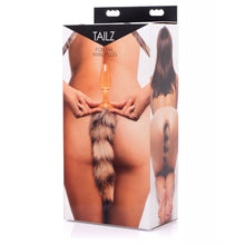 Load image into Gallery viewer, Tailz Fox Tail Glass Anal Plug