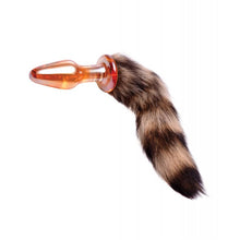 Load image into Gallery viewer, Tailz Fox Tail Glass Anal Plug