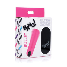 Load image into Gallery viewer, Bang! Vibrating Bullet w/ Remote Control - Pink