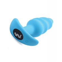Load image into Gallery viewer, Bang! 21X Vibrating Butt Plug w/Remote Control - Blue