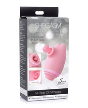 Load image into Gallery viewer, Shegasm Kitty Licker 5X Triple Clit Stimulator - Pink