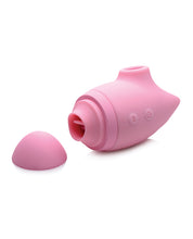 Load image into Gallery viewer, Shegasm Kitty Licker 5X Triple Clit Stimulator - Pink