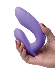 Load image into Gallery viewer, Inmi 10x G-Tap Tapping Silicone G Spot Vibrator - Purple