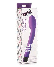 Load image into Gallery viewer, Bang! 10X G Spot Vibrator - Purple
