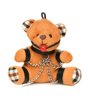 Load image into Gallery viewer, Master Series Gagged Teddy Bear Keychain