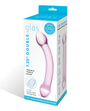 Load image into Gallery viewer, Glas Double Trouble Glass Dildo - Purple