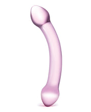 Load image into Gallery viewer, Glas Double Trouble Glass Dildo - Purple