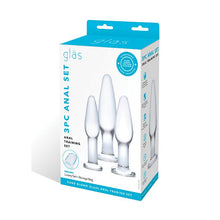 Load image into Gallery viewer, Glas 3 piece Glass Anal Training Kit