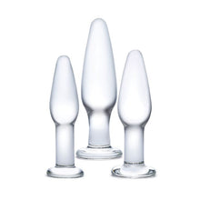 Load image into Gallery viewer, Glas 3 piece Glass Anal Training Kit