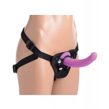 Load image into Gallery viewer, Strap U Navigator Silicone G Spot Dildo w/Harness