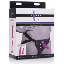 Load image into Gallery viewer, Strap U Double G Deluxe Vibrating Strap-On Kit