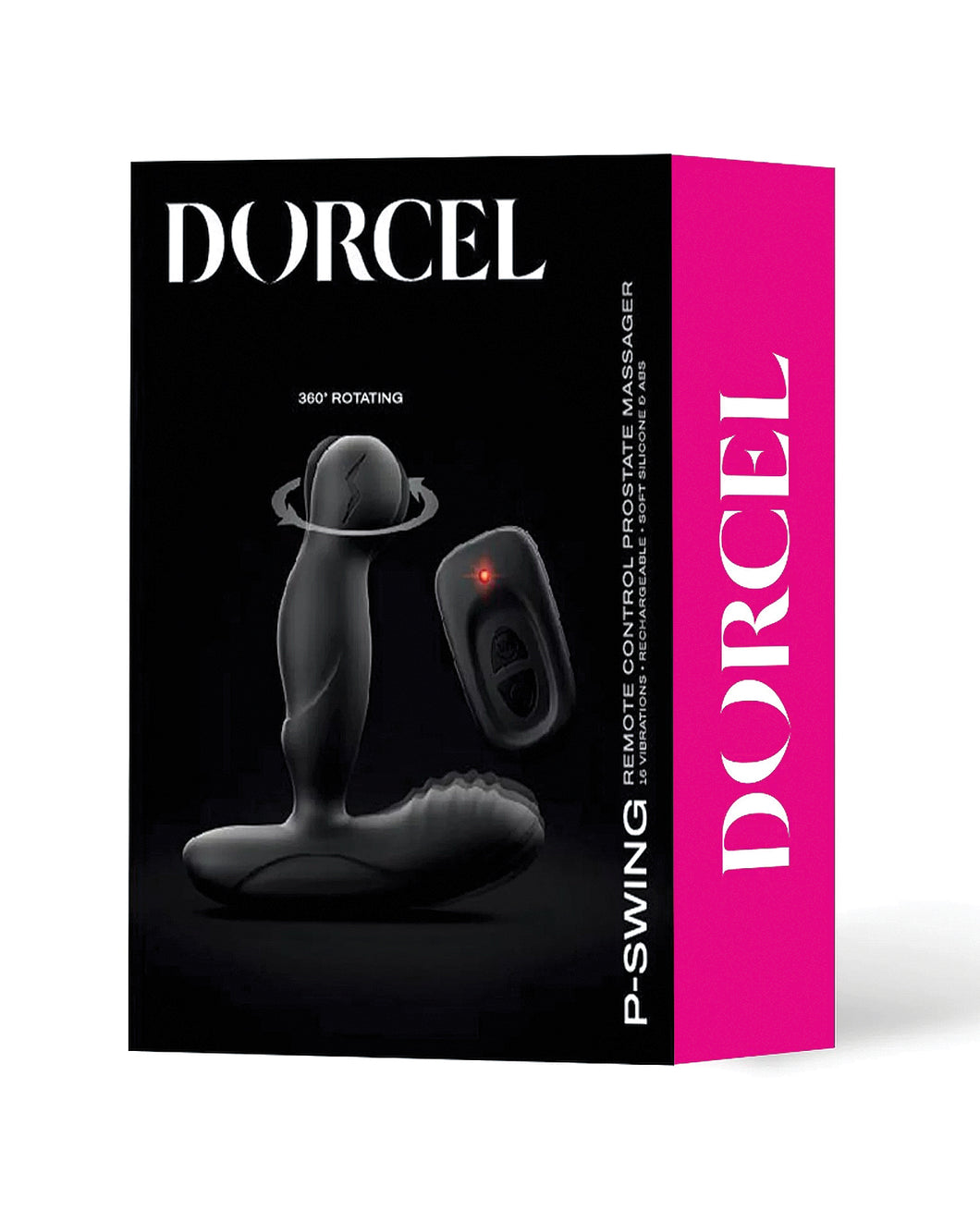 Dorcel P-Swing Rotating Prostate Massager - Black