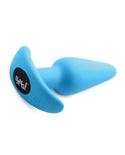 Load image into Gallery viewer, Bang! 21X Vibrating Silicone Butt Plug w/Remote - Blue
