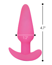 Load image into Gallery viewer, Bang! 21X Vibrating Silicone Butt Plug w/Remote - Pink
