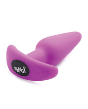 Load image into Gallery viewer, Bang! 21X Vibrating Silicone Butt Plug w/Remote - Purple
