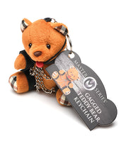 Load image into Gallery viewer, Master Series Gagged Teddy Bear Keychain
