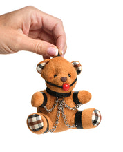 Load image into Gallery viewer, Master Series Gagged Teddy Bear Keychain
