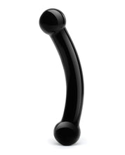 Load image into Gallery viewer, Glas Double Bull Glass Dildo - Black
