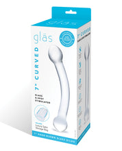 Load image into Gallery viewer, Glas 7&quot; Curved Glass G Spot Stimulator - Clear
