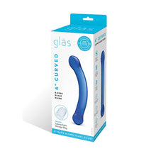 Load image into Gallery viewer, Glas 6&quot; Curved G-Spot Glass Dildo
