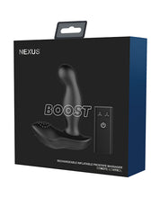 Load image into Gallery viewer, Nexus Boost Prostate Massager w/Inflatable Tip - Black
