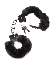 Load image into Gallery viewer, Master Series Cuffed in Fur Furry Handcuffs - Black
